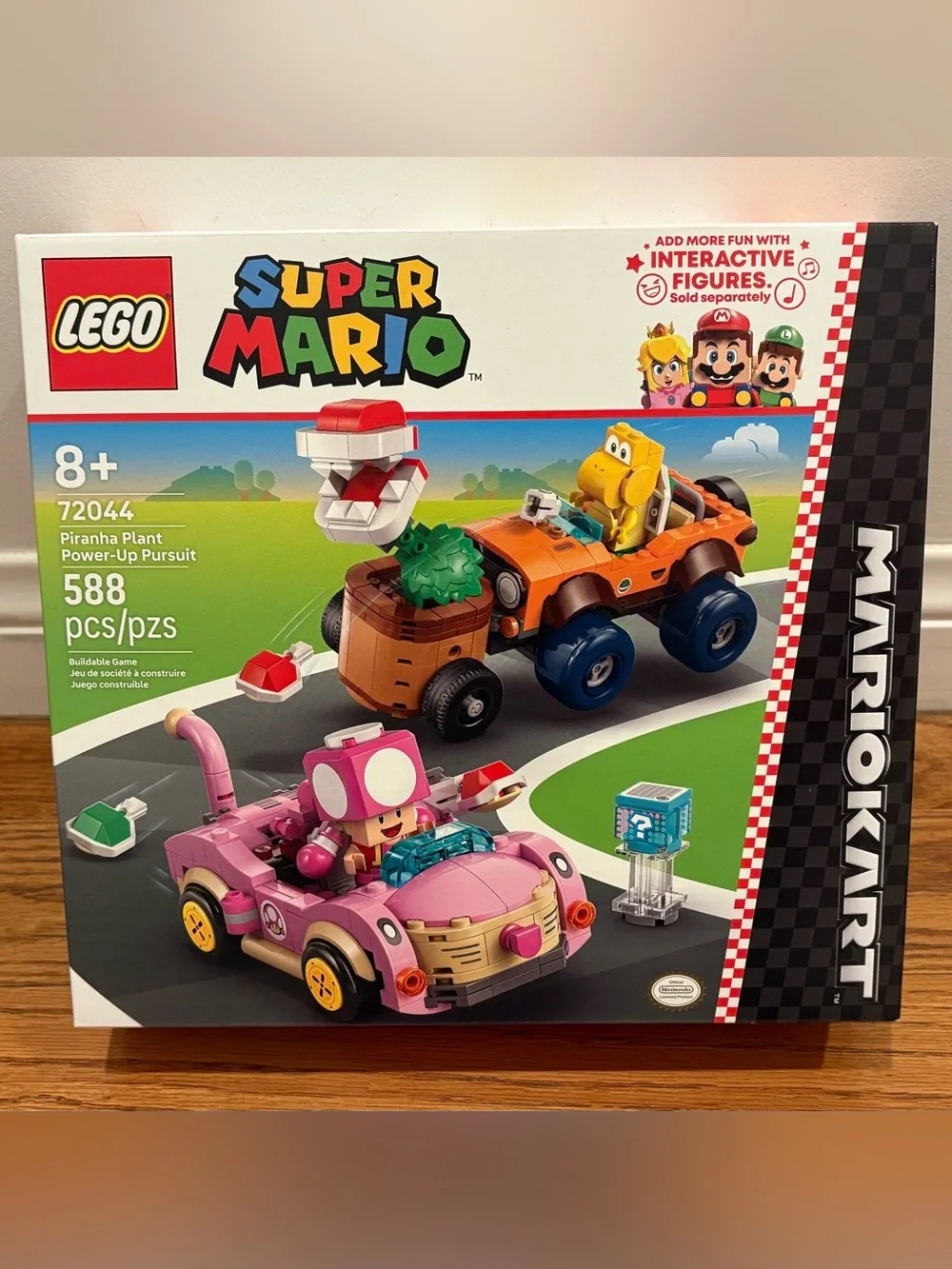 LEGO Super Mario Piranha Plant Power-Up Pursuit 72044 Mario Kart 588pcs NEW